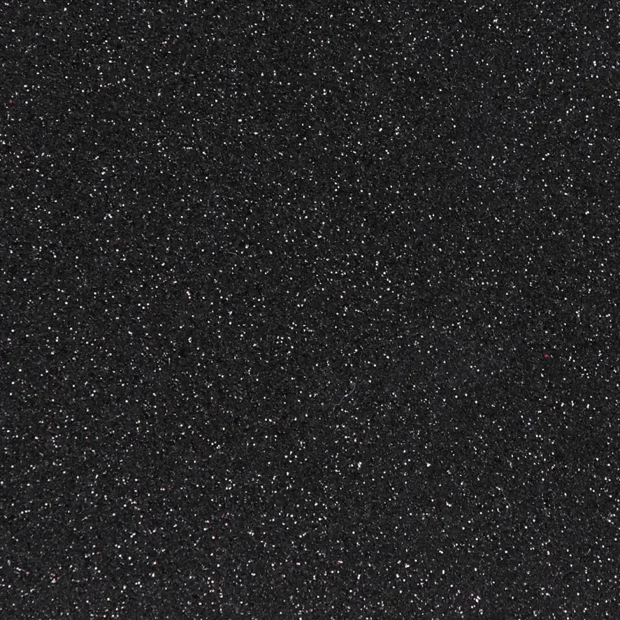 Strygestof, A5 14,8x21 cm, sort, glitter, 1ark