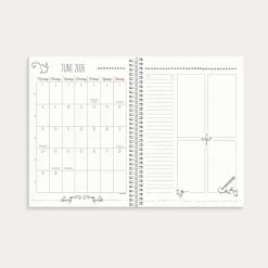 Studie Doodle I A5 ugekalender - Spiral - 2026/2027 - Mayland - 27815000