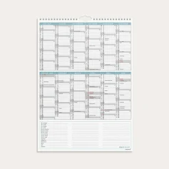 Studie Familiekalender A3 - Otto Dickmeiss & Lilja Scherfig - Væg - 2026/2027 - Mayland - 27807900