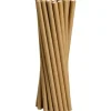 Sugerør, ABENA Gastro, 19,5cm, Ø8mm, brun, papir - 5000 stk