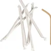 Sugerør med knæk -- Abena Gastro 24cm Ø6mm - Papir - Enkeltindpakket - 5000 stk