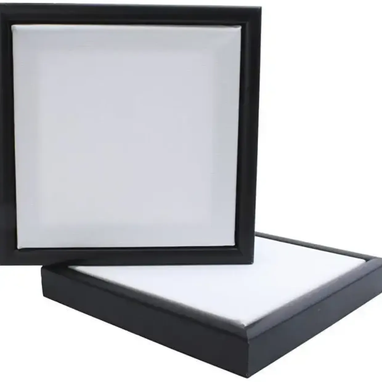 Svæverammer med lærred str. 20x20 cm 280 g 10 stk|1 pk