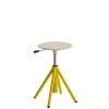 Taburet Atlas 2118 egelaminat uden vippefunktion gult stel