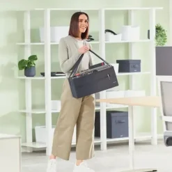 Taske Leitz Hot Desking stof grå