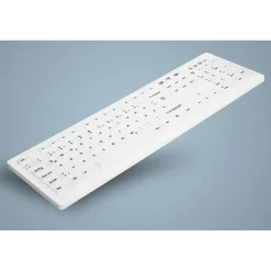 Tastatur, Cherry Active Key Hygiene Desktop Keyboard Sealed USB, White