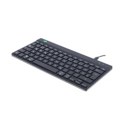 Tastatur ergonomisk R-Go Compact Break Black (German)