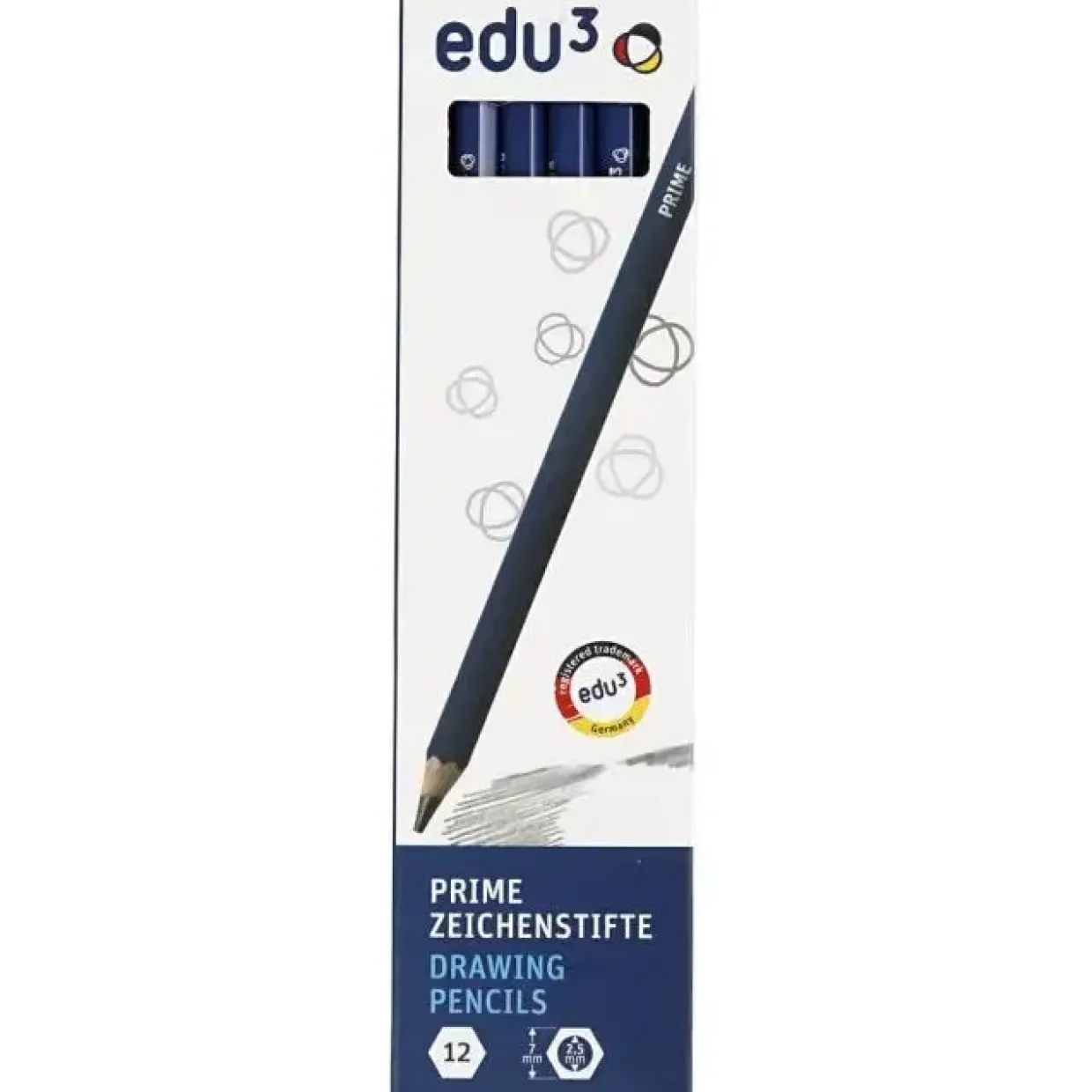 Tegneblyanter edu hårdhed 3B 12 stk