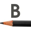 Tegneblyanter hårdhed B Art Design - 12 stk.