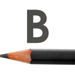 Tegneblyanter hårdhed B Art Design - 12 stk.