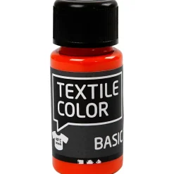 Tekstilfarve - Textile Color orange - 50ml