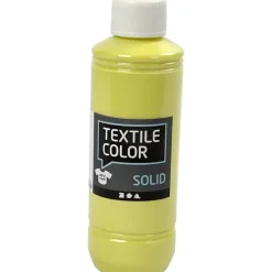 Tekstilfarve - Textile Solid kiwi dækkende - 250ml