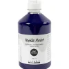 Tekstilmaling, halvdækkende, rødviolet, 500 ml/ 1 fl.