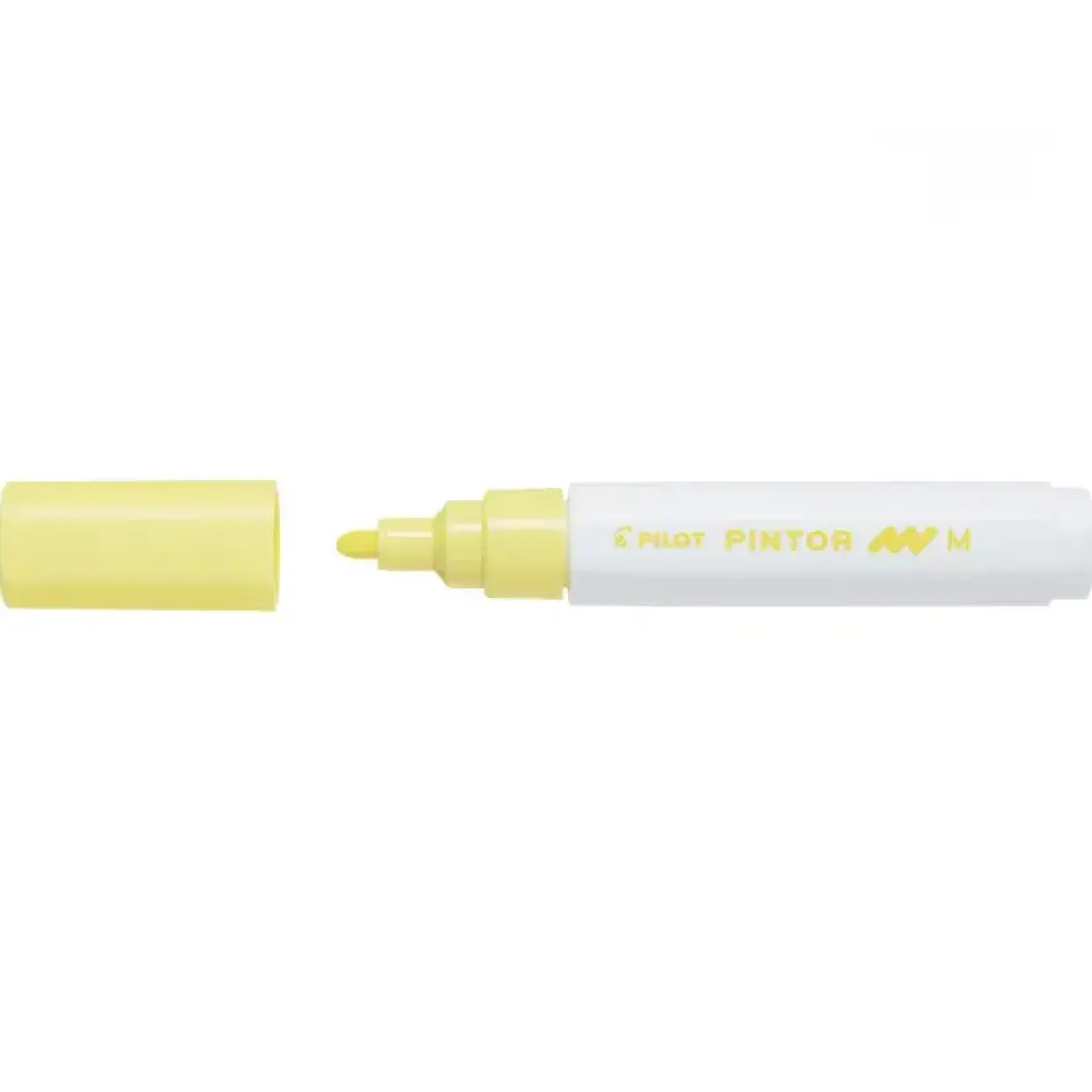 Tekstil tuscher Pilot Marker Pintor Medium 1,4 pastel gul