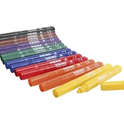 Tekstiltuscher PRIMO, ass. farver, 12x8 stk