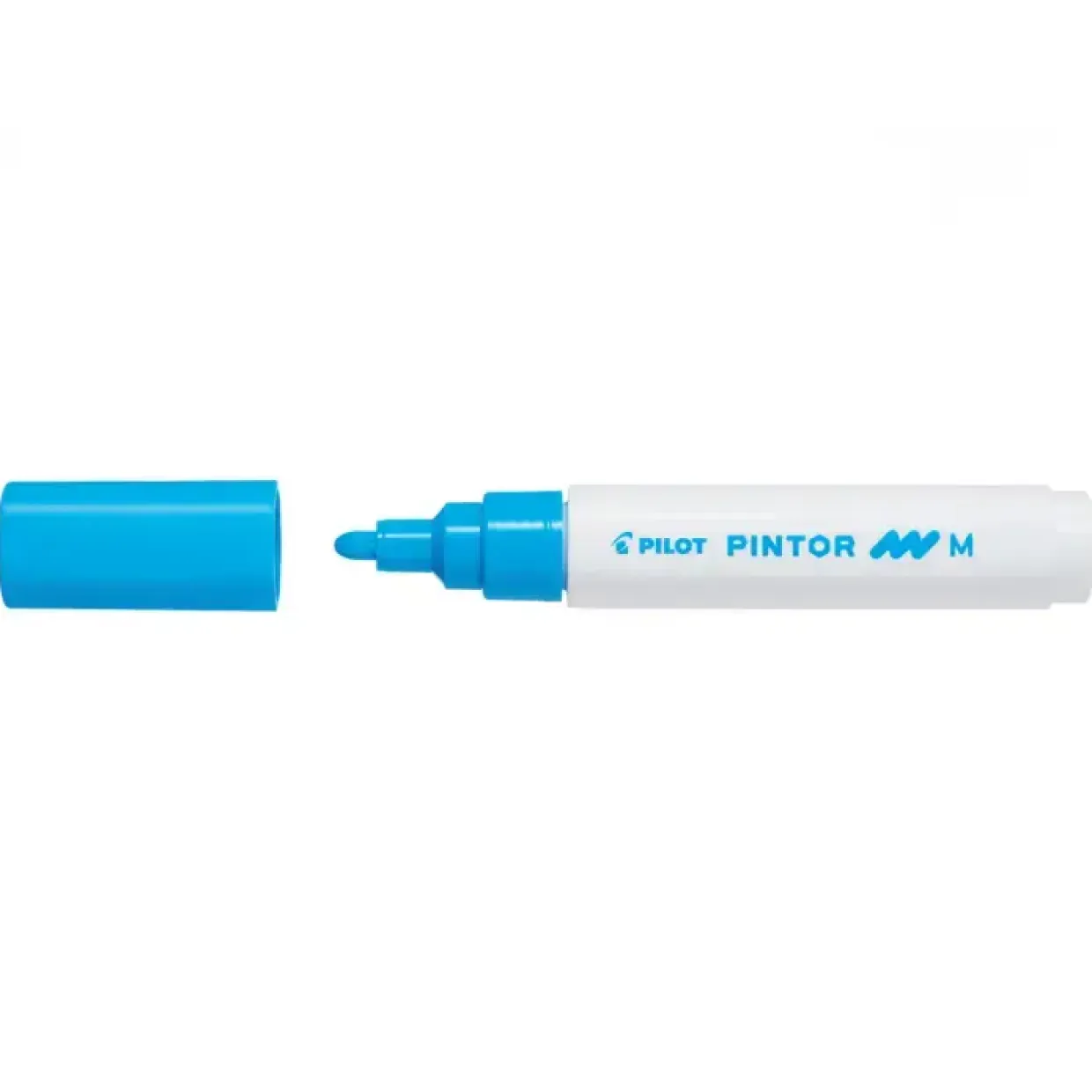 Tekstil tusch Pilot Pintor Medium 1,4 lyseblå - Køb minimum 6 stk.