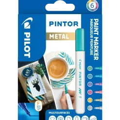 Tekstiltusch - Stentusch Pilot Pintor Fine Metal Mix 1,0ass (6)