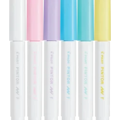 Tekstiltusser Pilot Pintor Fine Pastel Mix 1,0 ass - Køb minimum 6 stk.