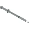 Teleskopskaft med klik, Vikan, grå, PP/aluminium, 58-139 cm