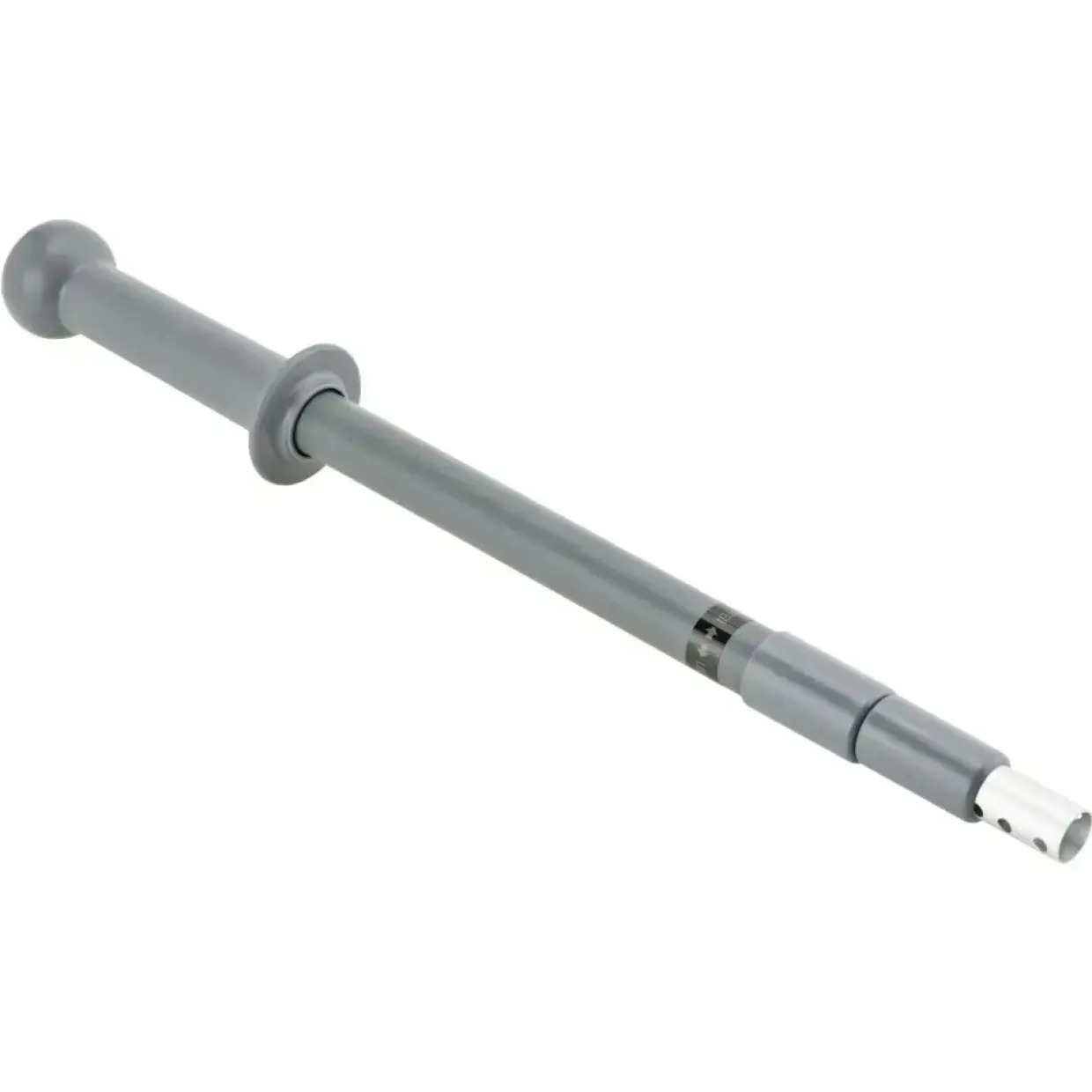 Teleskopskaft med klik, Vikan, grå, PP/aluminium, 58-139 cm
