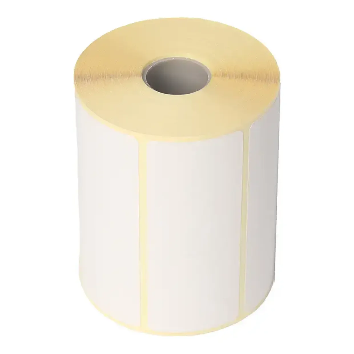 Termoetiketter - 102x192 mm - TOP Hvid - Ø40 kerne - 350 stk/rul