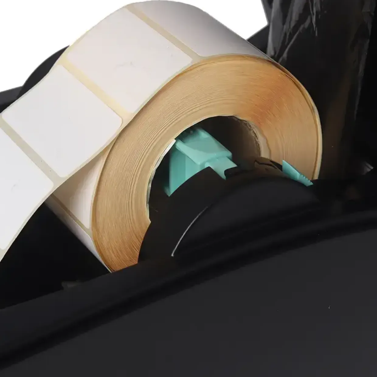 Termoetiketter - 102x192 mm - TOP Hvid - Ø40 kerne - 350 stk/rul