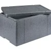Termokasse, 60x40x32cm, grå, EPS, 1-rums, standard, 1/1 GN - 3 stk