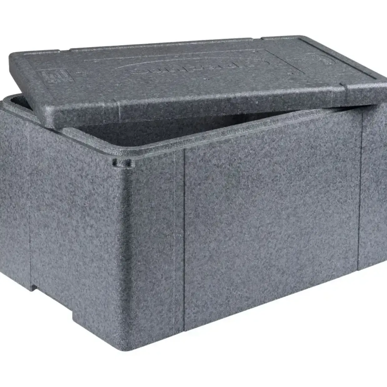 Termokasse, 60x40x32cm, grå, EPS, 1-rums, standard, 1/1 GN - 3 stk