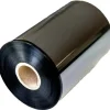 Thermiske farvebånd - TTR-folie 110x74m voks/resin udvendig ½" / 12,7mm kerne, sort
