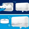 Toiletpapirdispenser - Tork T7 558040 - Til 2 ruller compact - Hvid