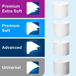 Toiletpapirdispenser - Tork T7 558040 - Til 2 ruller compact - Hvid