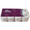 Toiletpapir Pristine Extra Soft 2-lag Ø10.5cm L33.75mxB9.6cm Nyfiber Hvid - 12 pk x 8 rl/krt