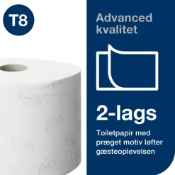 Toilet papir Tork 472242 Advanced SmartOne - 6 toiletruller