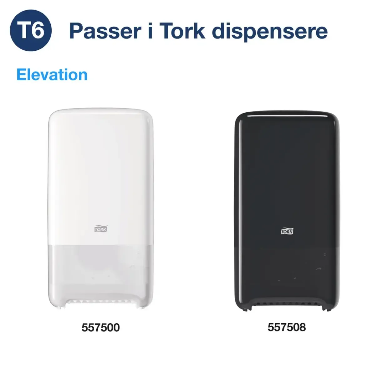 Toiletpapir Tork 127510 Mid-Size T6 Prem ES 3-lags 70 meter - 27 ruller
