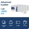 Toiletpapir Tork 472630 OptiServe T7 2-lags hvid u/hylse 94,3m - 24 ruller