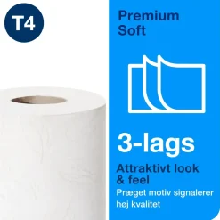 Toiletpapir Tork 110317 Premium T4 - 42 toiletpapirsruller