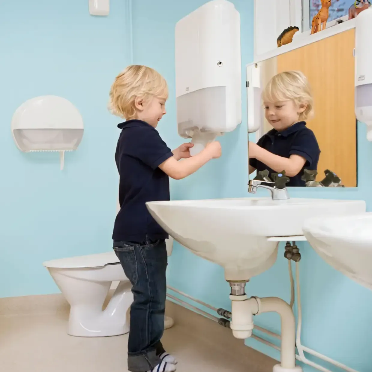 Toiletpapir - Tork 110253 Soft Jumbo Mini T2 - Premium - 2-lag - 170 meter - 12 ruller