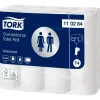Toiletpapir Tork 110284 T4 Advanced 2-lags 31,4m x 9,9cm Ø10,4cm hvid blandingsfibre - 24 ruller