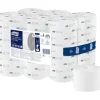 Toiletpapir, Tork 472650, T7, 3-lags, 63,2m x 9,3cm, Ø13,1cm, hvid, nyfiber, uden hylse - 18 stk