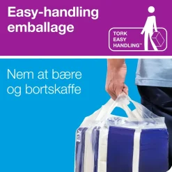 Toiletpapir - Tork 110319 T4 Premium - 3-lags - 19,1 m x 9,8 cm - Hvid - 56 ruller