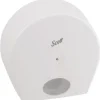 Toiletrulleholder Kimberly-Clark Scott, 31,3x30,7x12,7cm, hvid, plast, til toiletpapir