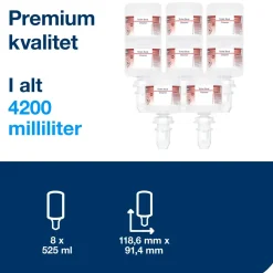 Toiletsæderens - Tork - 425302 - Mini - S5 - 525 ml - 8 stk