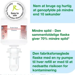 Toiletsæderens - Tork - 425302 - Mini - S5 - 525 ml - 8 stk