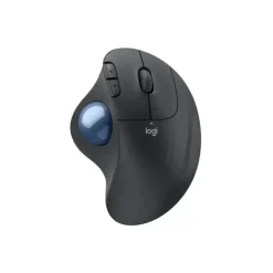 Trackball mus - Logitech ERGO M575S - Trådløs - Grafit/sort - Bluetooth/USB - Ergonomisk
