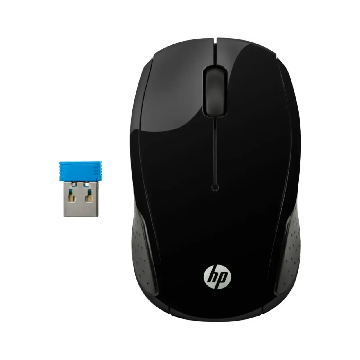 Trådløs mus - HP 200 Wireless Mouse - Sort