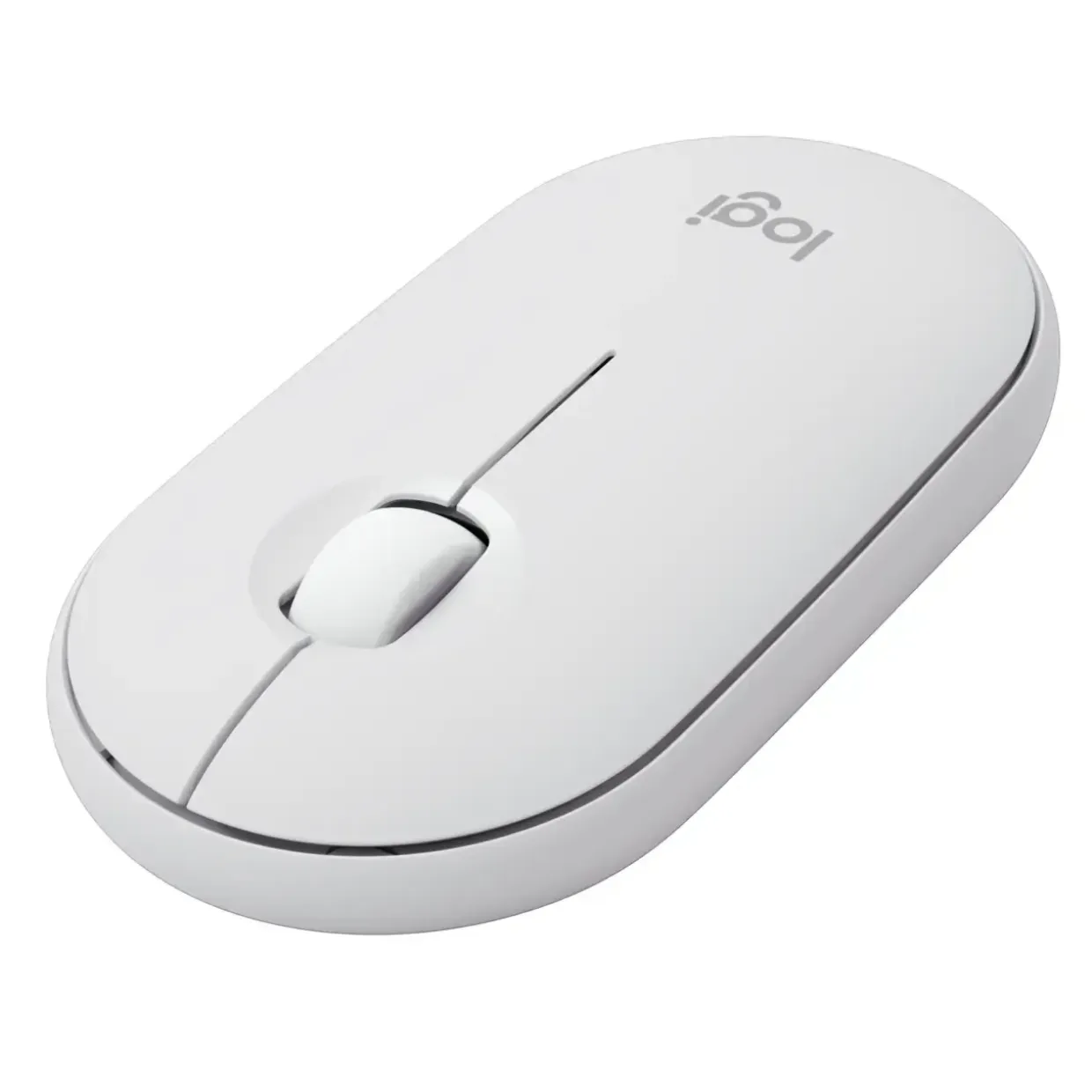Trådløs mus Logitech Pebble 2 M350s Tonal White