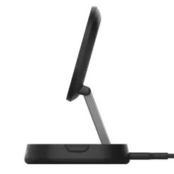 Trådløs oplader, Belkin BOOST CHARGE PRO Conv Qi2 15W MC Stand, w/PSU, Black