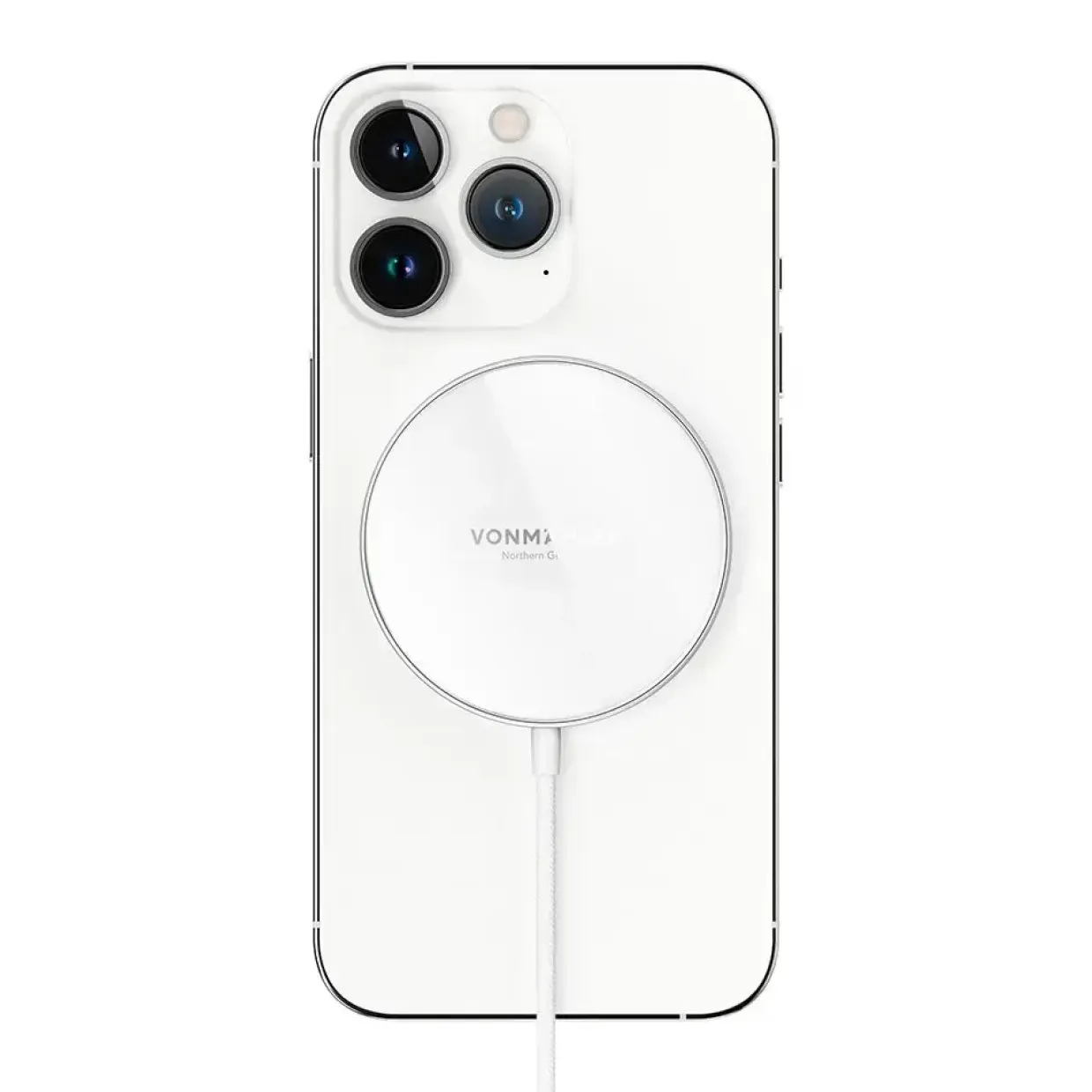 Trådløs oplader Vonmählen Aura Mini - The Magnetic White