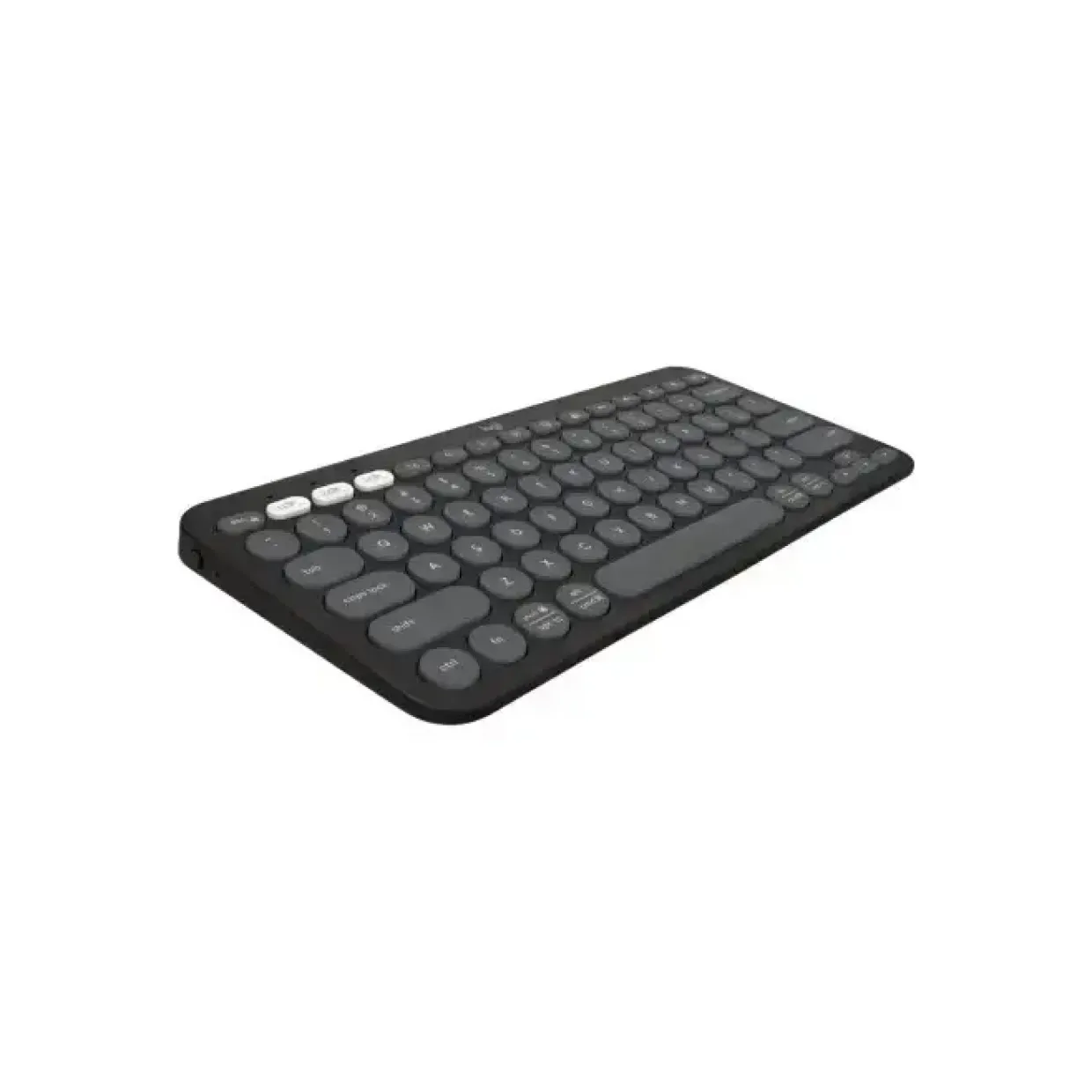 Trådløs tastatur, Logitech Pebble Keys 2 K380s, Tonal Graphite (Nordic)