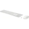 Trådløst Tastatur og Mus - HP 650 - Hvid