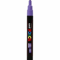 Tusch Posca, stregtykkelse: 2,5 mm, PC-5M , metallic violet, medium, 1stk.